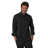 CHEF JACKET BLACK - Mabrook Hotel Supplies